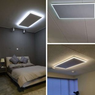 Byecold infrarood paneel met verlichting van LED - collage -org Byecold infrarood paneel met verlichting van LED - collage -org