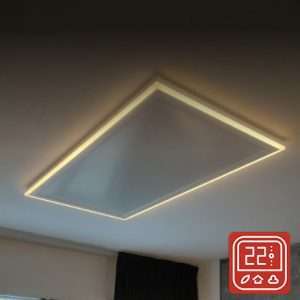 infrarood paneel met led verlichting 680 watt