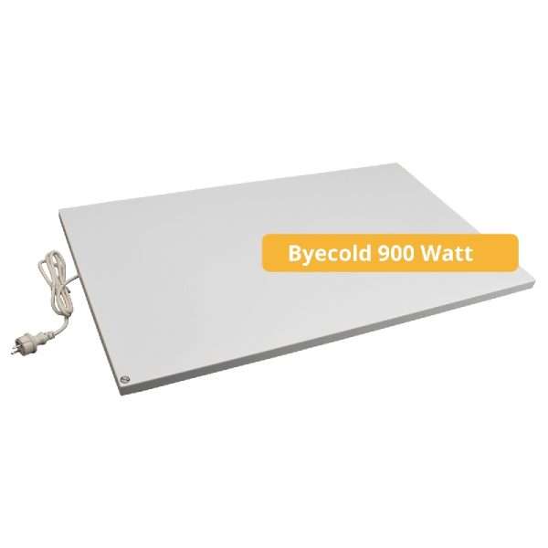 Byecold 900 watt frameloos infrarood paneel voorkant