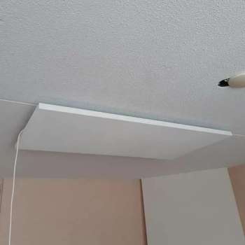 Installeren Ecoson infraroodpanelen aan plafond -3
