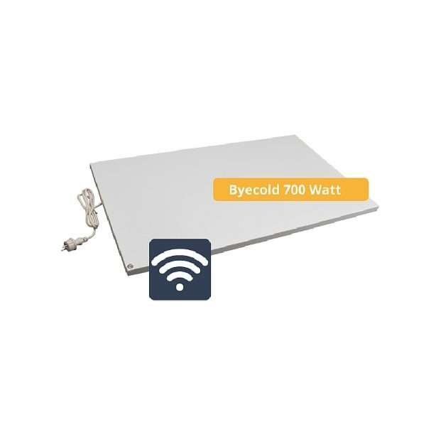 Byecold 700 watt met wifi frameloos infrarood paneel voorkant