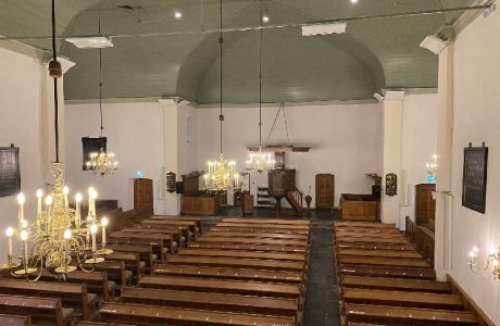 infrarood heater in kerk
