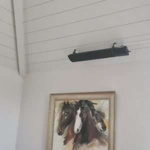 infraroodheater met wifi past ook in de huiskamer