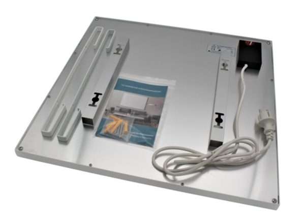 Achterkant Byecold 450 Watt infraroodpaneel 60 x 60 cm