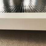 Aluminium achterkant wandpanelen