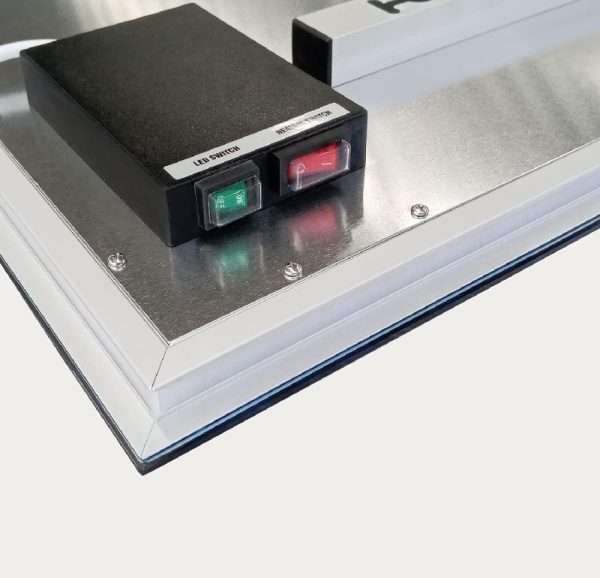 Schakelaar LED verlichting infraroodspiegel