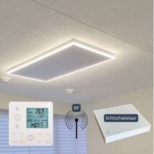Draadloze lichtschakelaar voor Byecold LED panelen ZONDER wifi ondersteuning