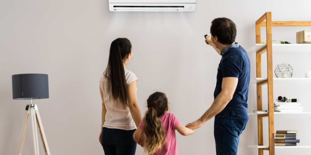 werking verwarmen met airco