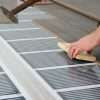infrarood vloerverwarming 80 Watt per m2 aanleggen