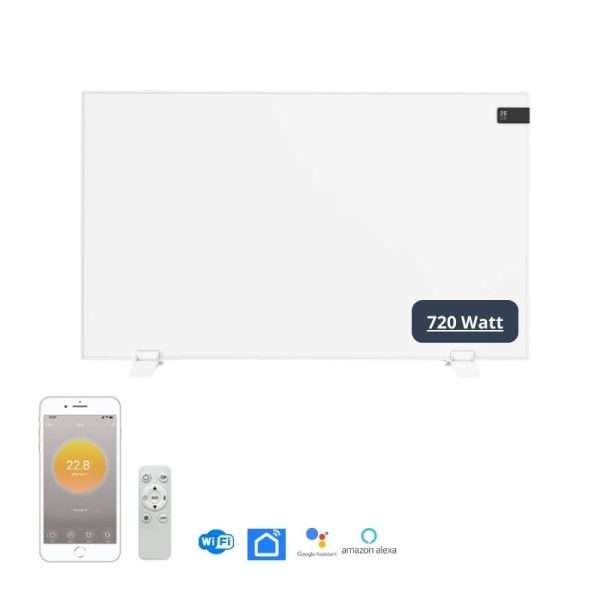 Verplaatsbare infrarood verwarming Superia Wifi 720 watt