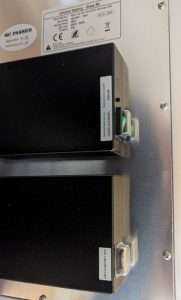 LED en verwarming bediening aan de zijkant