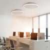 790 Watt rond infraroodpaneel met LED in de kantoortuin