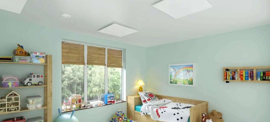 Infrarood paneel van glas