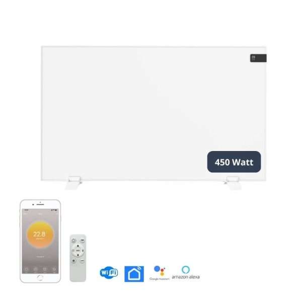 Verplaatsbare infrarood verwarming Superia Wifi 450 watt