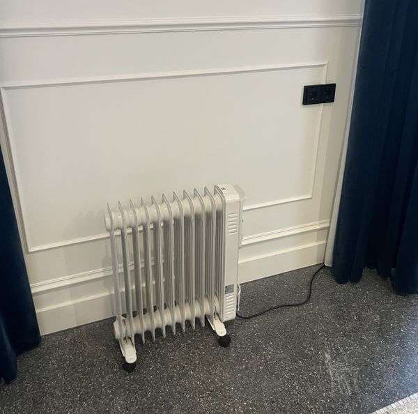 Verplaatsbare elektrische radiator