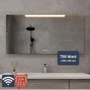 750 Watt Infraroodspiegel met LED balk