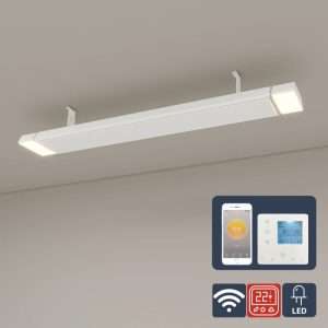 Infraroodheater met LED en thermostaat