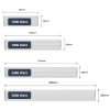 Witte infraroodheater met wifi - 4 vermogens