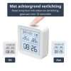 thermostaat met achtergrond verlichting