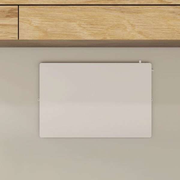 bureauverwarming door infraroodpaneel onder het bureau - 210 Watt